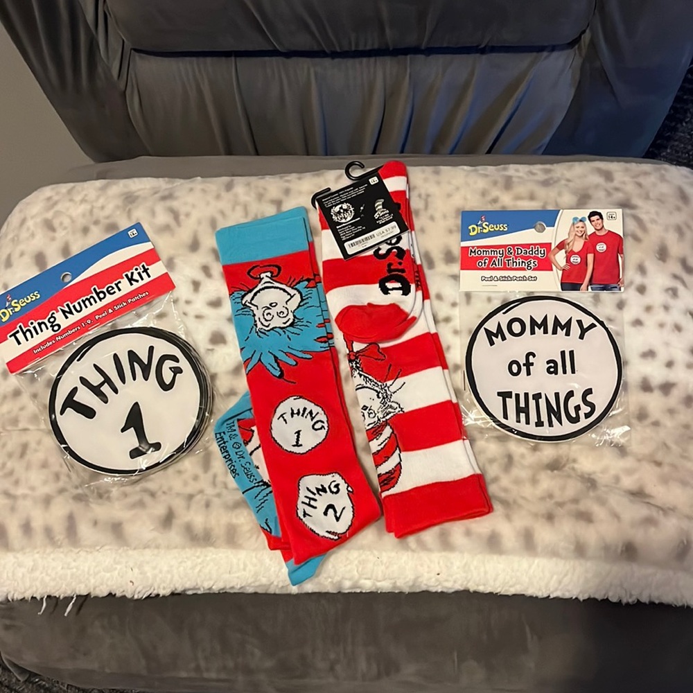 Dr Seuss family costume kit